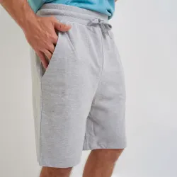 Short adulto French Terry Gris Melange