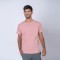 Camiseta slim algodon rosado