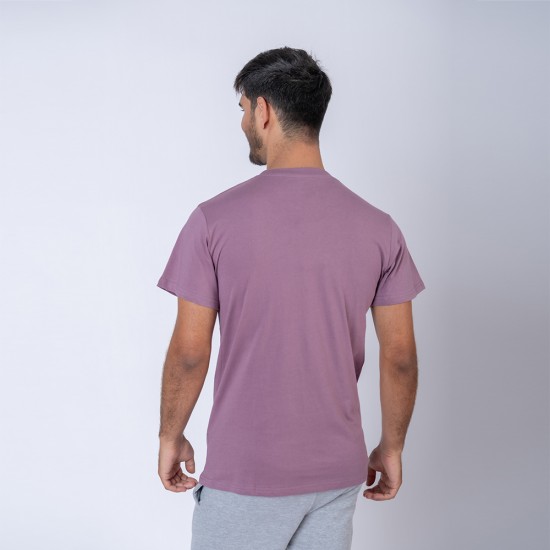 Camiseta slim algodon uva