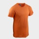 Camiseta slim algodon terracota