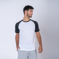 Camiseta Subliprint Bco/Neg