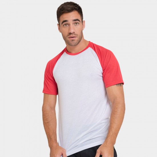 Camiseta Subliprint blanco/rojo Camiseta Subliprint blanco/rojo