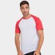 Camiseta Subliprint blanco/rojo Camiseta Subliprint blanco/rojo