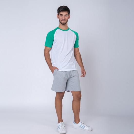 Camiseta Subliprint blanco/verde benetton