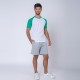 Camiseta Subliprint blanco/verde benetton