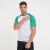 Camiseta Subliprint blanco/verde benetton