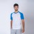 Camiseta Subliprint blanco/celeste