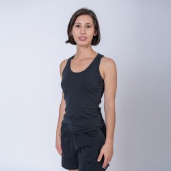 Top Mujer Negro 5% Spandex