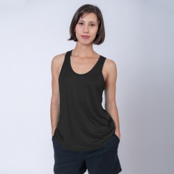 Top dama Spandex 150gr Negro
