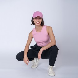 Top Dama Verano Rosa Sepia