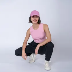 Top Dama Verano Rosa Sepia