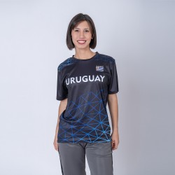 Camiseta Uruguay Red Negro