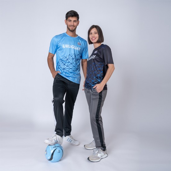 Camiseta Uruguay Red Negro