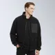 Campera Polar Flip Reversible Negro