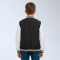 Campera California Niño Negro/Blanco