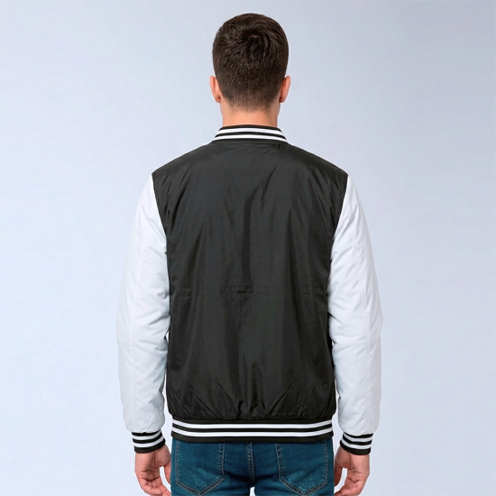 Campera California Negro/Blanco