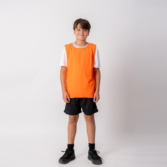Chaleco Entrenamiento Niño Naranja F.