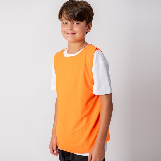 Chaleco Entrenamiento Niño Naranja F.