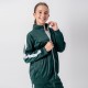 Campera Deportiva Niño Verde/Blanco