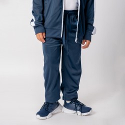 Pantalon deportivo niño azul/blanco