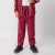 Pantalon Deportivo Niño Bordeaux/Blanco