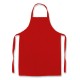 Delantal Liso S/Bolsillo SW 5 Unidades Rojo