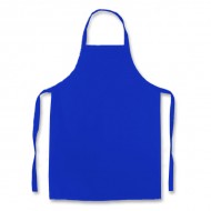 Delantal Liso S/Bolsillo SW 5 Unidades Azul Francia