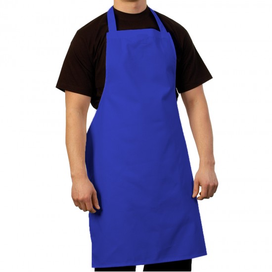 Delantal Liso S/Bolsillo SW 5 Unidades Azul Francia Delantal Liso S/Bolsillo SW 5 Unidades Azul Francia