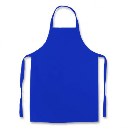 Delantal Liso S/Bolsillo SW 5 Unidades Azul Francia Delantal Liso S/Bolsillo SW 5 Unidades Azul Francia