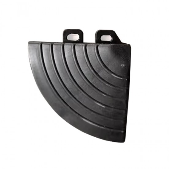 Esquinero Piso Plástico Encastrable Gris