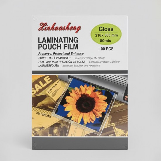 Lamina A4 Transparente 80mic