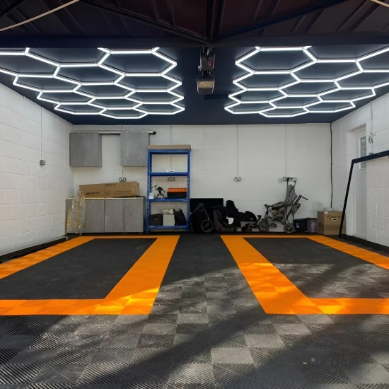 Luz Led Hexagonal Panel 2,38x1,65m