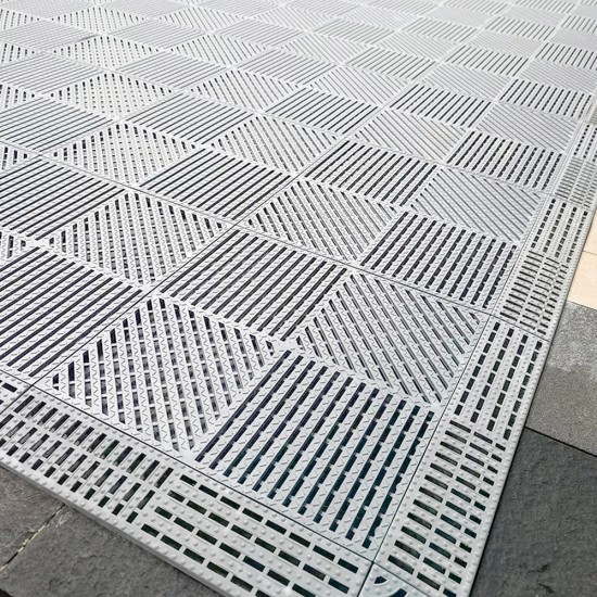 Piso Antideslizante Piscina 29x29 Gris