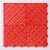 Piso Plástico Encastrable 40x40cm Rojo