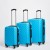 Set Valijas Abs 20" 24" 28" Celeste