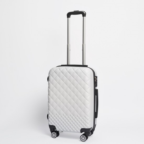 Set Valijas Abs 20" 24" 28" Blanco