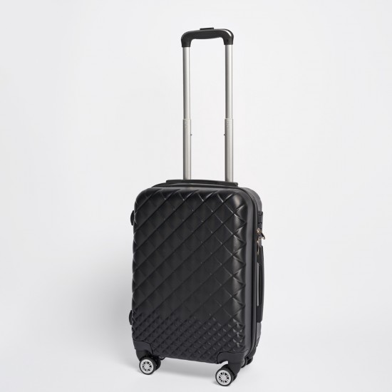 Set Valijas Abs 20" 24" 28" Negro