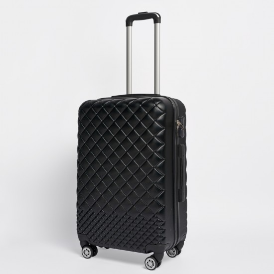 Set Valijas Abs 20" 24" 28" Negro