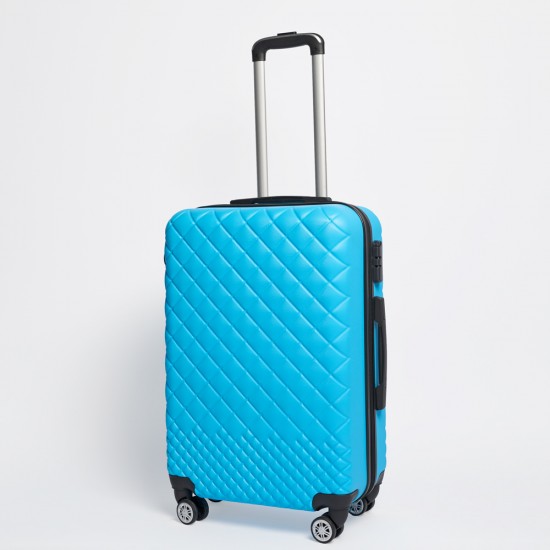 Set Valijas Abs 20" 24" 28" Celeste