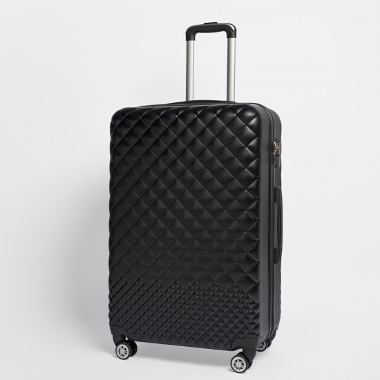 Set Valijas Abs 20" 24" 28" Negro