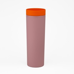 Vaso Plastico 500ml con Sorbito Ros. / Nar.