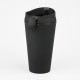 Vaso Plastico 450ml con Sorbito Negro