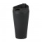 Vaso Plastico 450ml con Sorbito Negro