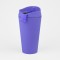 Vaso Plastico 450ml con Sorbito Violeta