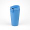 Vaso Plastico 450ml con Sorbito Celeste