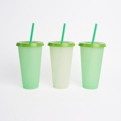 Vaso termo cromático x10 VERDE