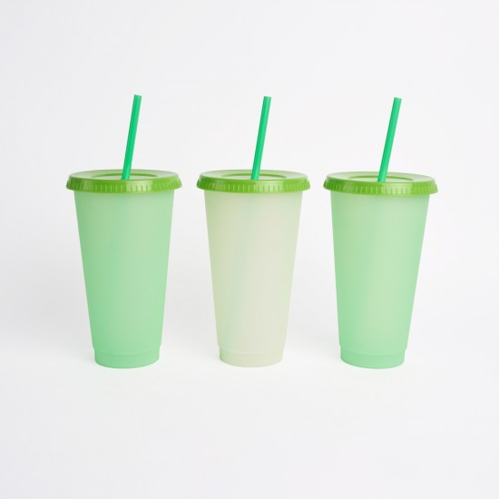 Vaso termo cromático x10 VERDE