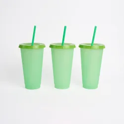 Vaso termo cromático x10 VERDE