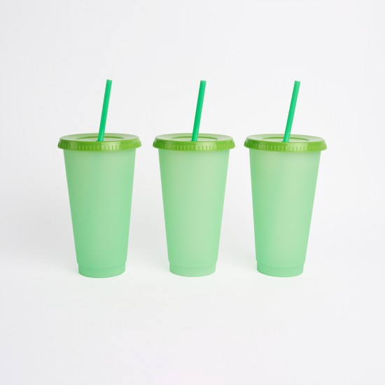 Vaso termo cromático x10 VERDE