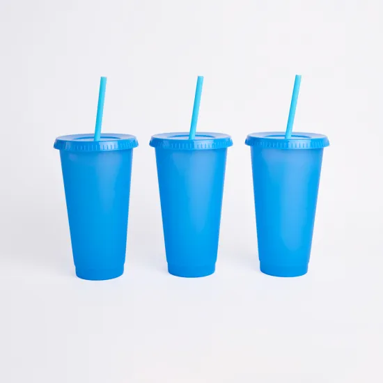 Vaso termo cromático x10 CELESTE